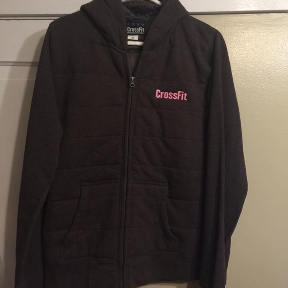 Ladies CrossFit Hoodie Jacket, Size XL